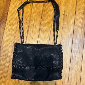 Chic Black Chain Strap Shoulder Bag